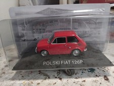 Hachette 1/43 Polski Fiat 126P  in Blister Sigillato 