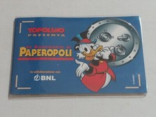 LE BANCONOTE DI PAPEROPOLI  COMPLETO GADGET BNL 
