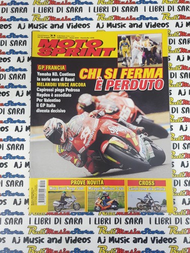 Rivista moto sprint 23 29 - rivista, 23-29