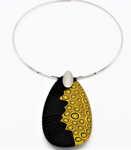 Collana donna vetro battuto - ,