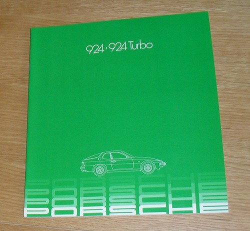Brochure porsche 924 - porsche, e