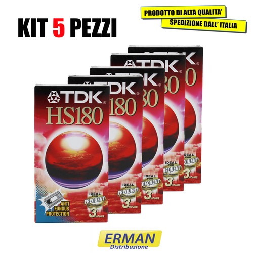Kit videocassetta vhs - kit, pz.