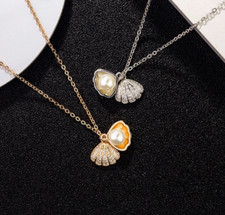 Collana conchiglia perla