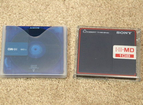 Minidisc 1gb sony - x2,