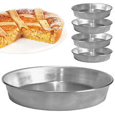 Ruoto Pastiera Napoletana Professionale Stampo Tortiera Alluminio Pareti Dritte