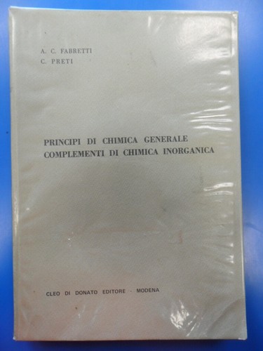 Principi chimica generale - principi,