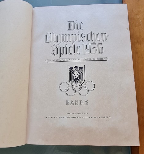 Giochi olimpici 1936 volume - giochi,