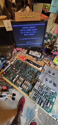 Mortal kombat pcb jamma - kombat,