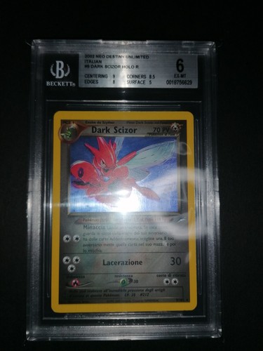Dark scizor 105 bgs - scizor, 6