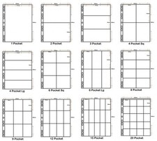 A4 Collector Album Pages -