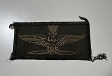 TOPPA VINTAGE  PATCH AERONAUTICA MILITARE ITALIANA AQUILA TURRITA