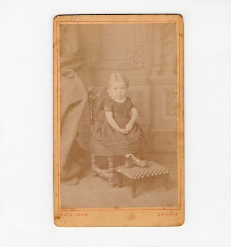 Hugo bähr cdv - bähr, foto