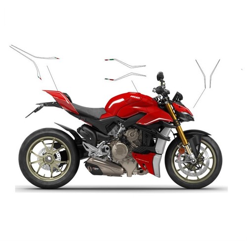 Kit adesivi per ducati - per,