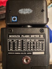 Minolta Flash Meter III Nero