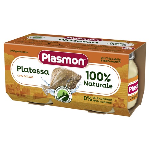 Plasmon omogeneizzato platessa - omogeneizzato,