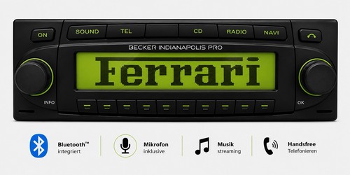 Becker ferrari autoradio - ferrari,