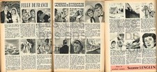 Article Presse (Ref Rim  0357) 1962 Femme de France Catherine de BOURBOULON  3p
