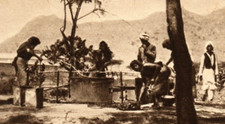 C.1940 PERSONE AL POZZO, ERITREA AFRICA ORIENTALE ITALIANA P28