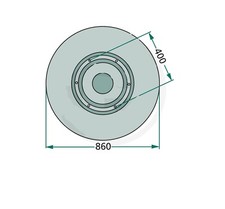 DISCO FOLLE PZ 185 PZ 187