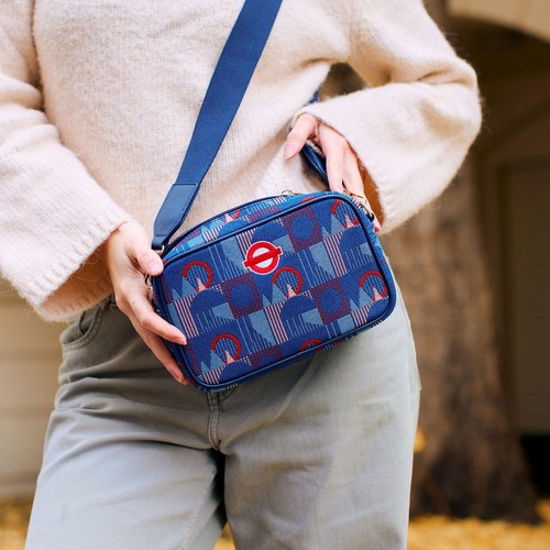 Womens moquette crossbody bag - moquette,
