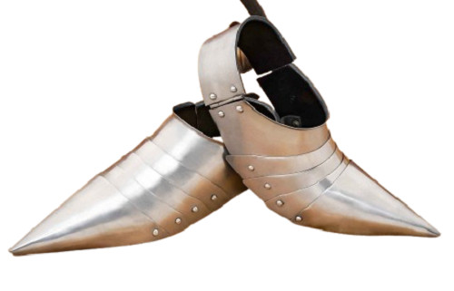 Medieval knight sabatons feet - knight,