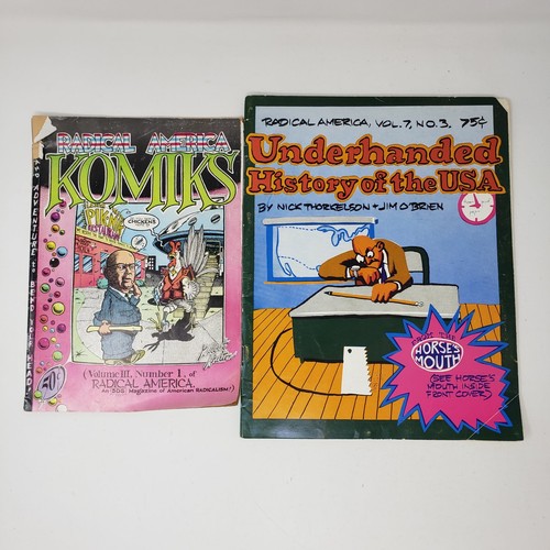 Radical america komiks gilbert - america,