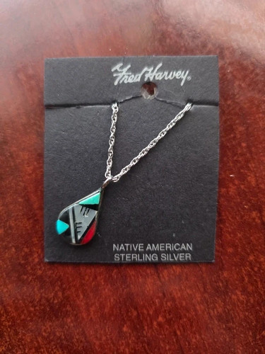 Collana fred harvey - collana, nativi