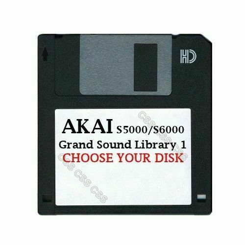 Akai s5000 s6000 floppy disk - s5000,