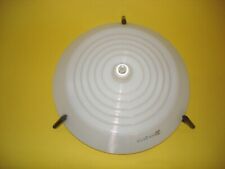 1717 PLAFONIERA LAMPADA SOFFITTO PARETE VETRO BIANCO 50 CM DIAMETRO VENUS POEMA