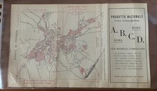 Pianta di Perugia-1927,ripiegata,pubblicità PERUGINA-NGI