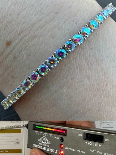 Bracciale tennis vero opale - tennis,