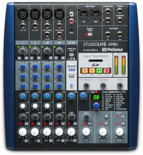 Presonus studiolive ar8c mixer - presonus,
