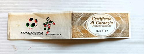 Certificato garanzia italia - di,