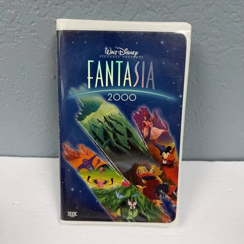 Fantasia 2000 vhs walt - fantasia, disney