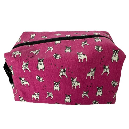 French bulldog pink travel - bulldog,