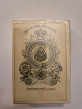 Tarocchi mazzo di carte inglesi dello zodiaco XIX sec., riproduzione sigillati