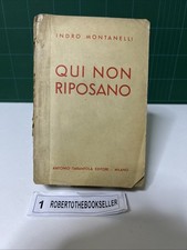 QUI NON RIPOSANO  Indro