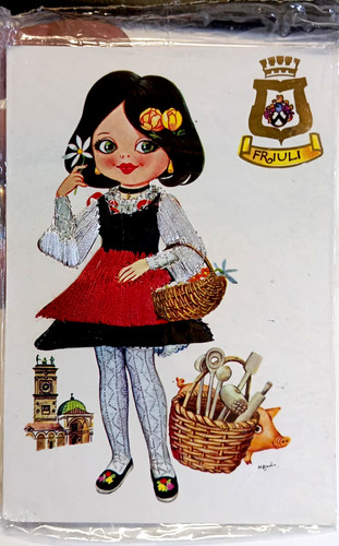 Friuli costume regionale - friuli,