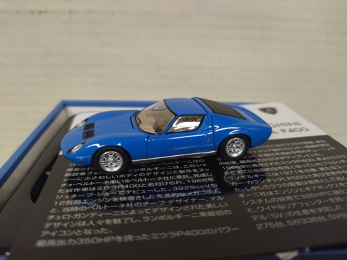 Lamborghini miura p400 blue - lamborghini,