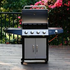 BBQ 5 fuochi doppia cassa