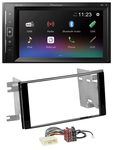 Pioneer dab mp3 2din bluetooth - pioneer,