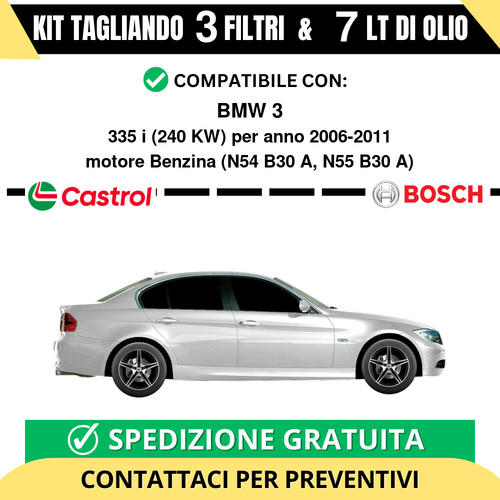 Tagliando filtri bosch 7 - filtri,