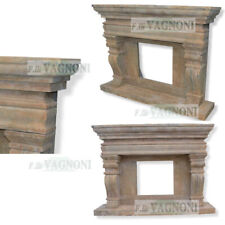 Camino in pietra cm 150 caminetto marmo pietra 062 fireplace travertine stone