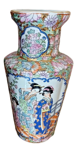 Grande vaso cinese ceramica - grande,