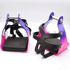 Staffe Endurance Trail con Gabbia Sella Cavallo Alluminio Leggero Adulti