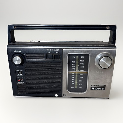 Sony model icf - model, am/fm