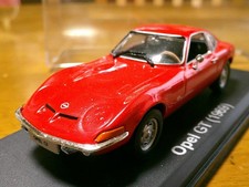 Ashet 1/43 Opel GT 1969y Red -