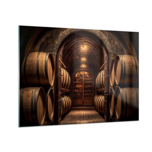 Quadro vetro 70x50cm vino - quadro,