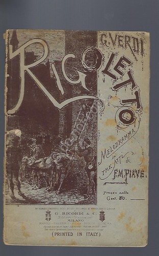 Rigoletto verdi opera - g.,