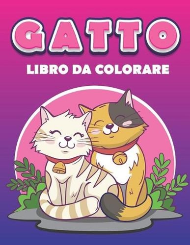 Gatto libro colorare - gatto, da